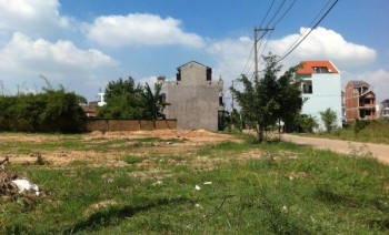 Đất sau chợ Bình Chánh, MT Đinh Đức Thiện, 239tr/100m2, thổ cư, SHR