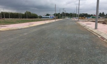 Giá sốc! Bán lô đất ngay chợ Gò Đen, SHR, giá chỉ 6tr/m2, MT kinh doanh, 0969.930.590