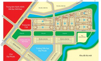 Đại Phước 1, lock B2, hướng Bắc, vị trí đẹp, giá thu về chỉ 870tr/nền